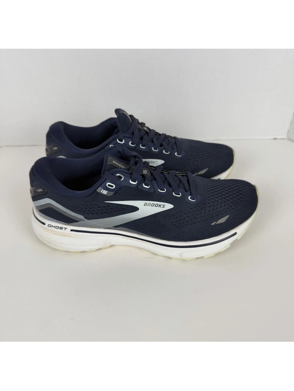 Brooks Ghost 15 Women's Running Shoes Navy Blue Size 9 B Medium